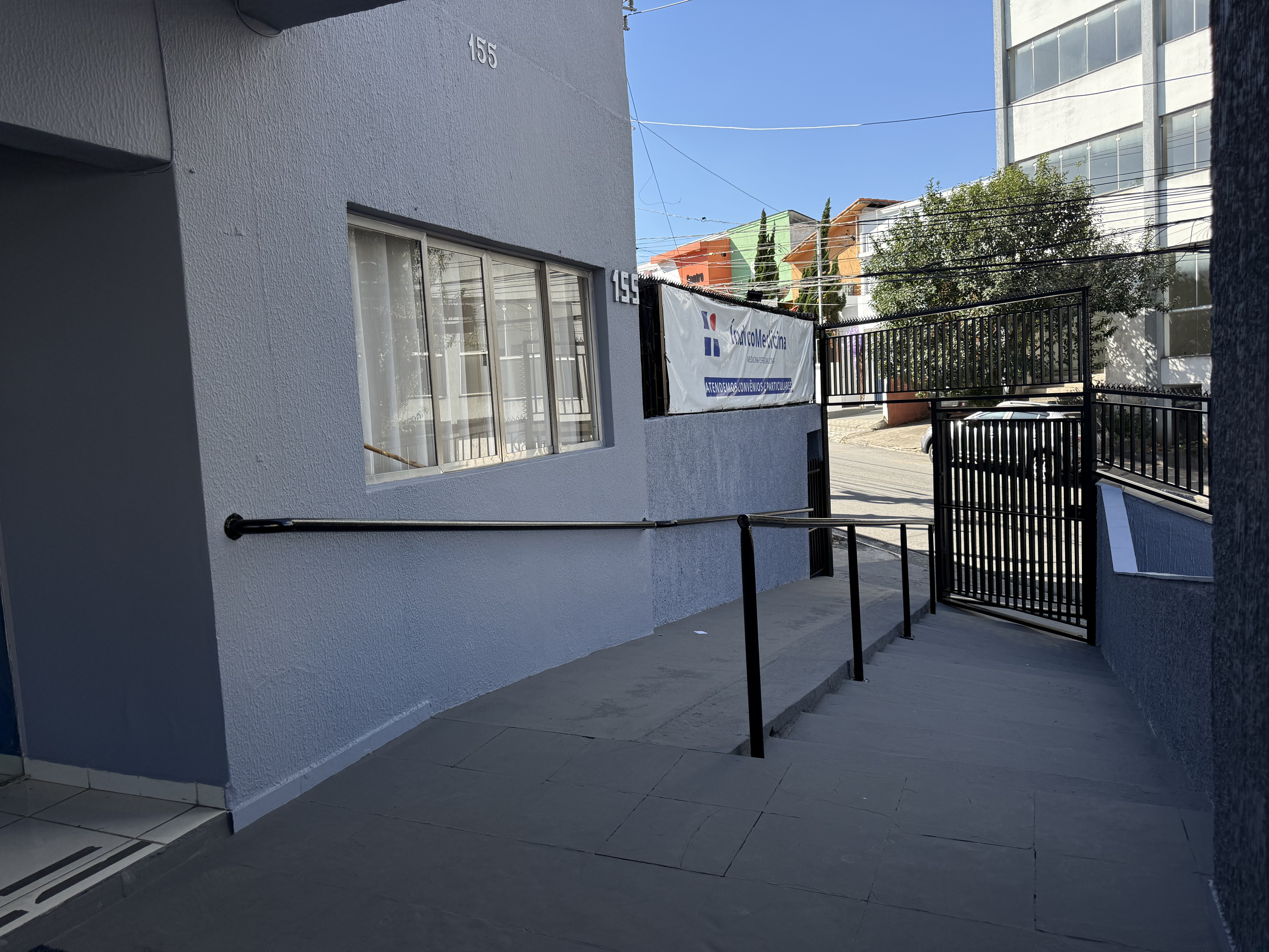 Corredor da clínica